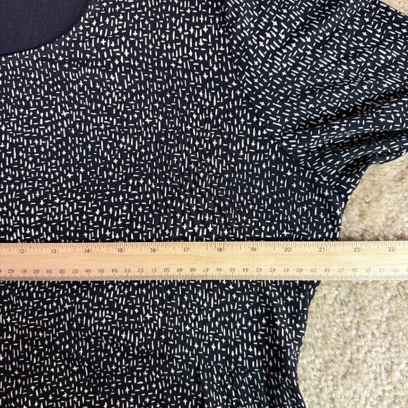 J Jill Wearever Collection Dress Womens Size Large Knee Length Long Sleeve F733 - Picture 9 of 13